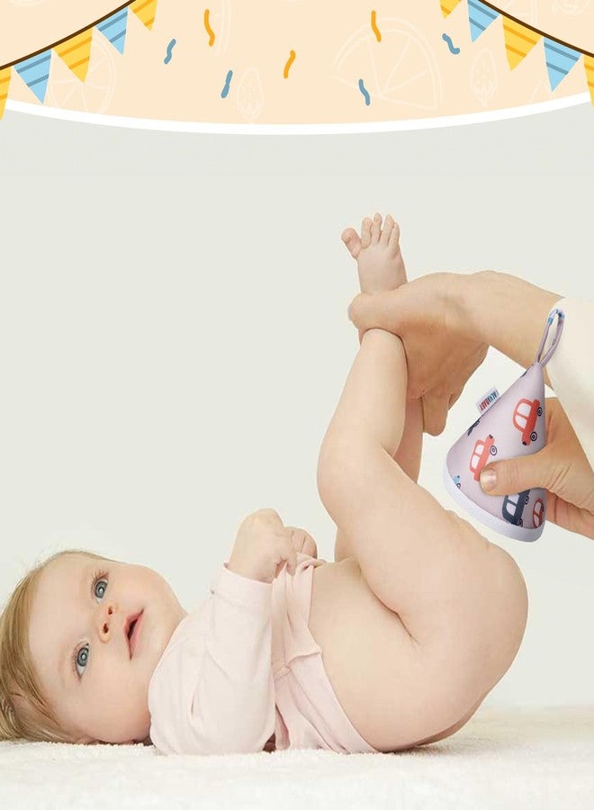 ألفا بيبي مجموعة ALVABABY من 4 قطع من أغطية التبول للأطفال الرضع، مقاس 3.5 × 4 بوصة، درع قوي لامتصاص الماء، غطاء تبول قابل لإعادة الاستخدام بأربع طبقات، ملحق لتغيير الحفاضات كهدية للطفل - Image 5